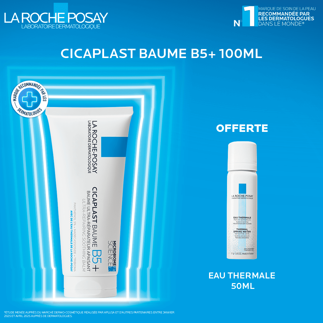 La Roche-Posay Cicaplast Baume B5 – 100 ml - EAU THERMALE 50ml OFFERT