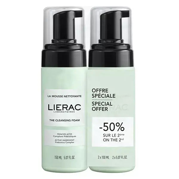 Lierac Pack Mousse Nettoyante 150Ml*2