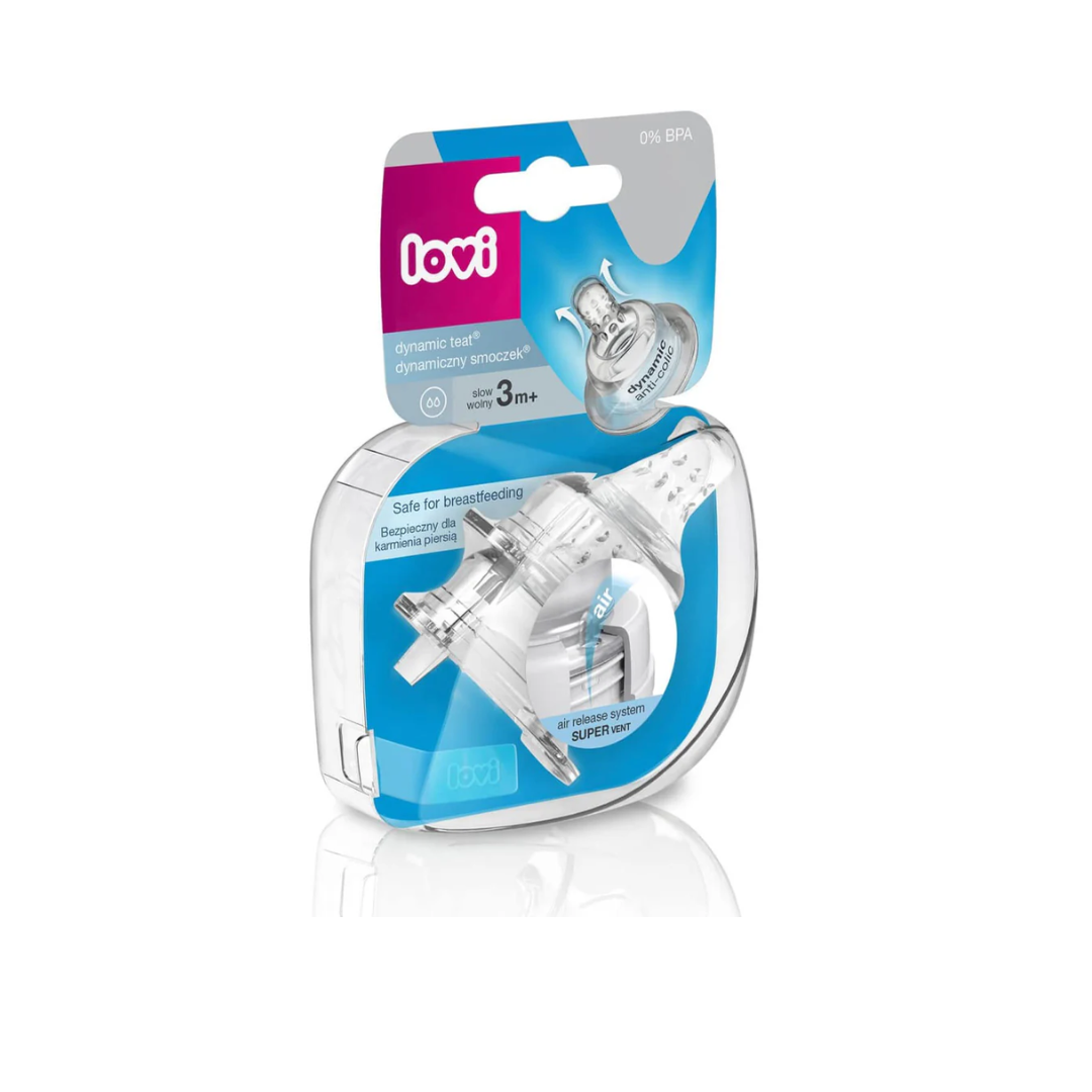 Lovi Tetine Dynamic Anti-Colic Large +3m Ref 18/750