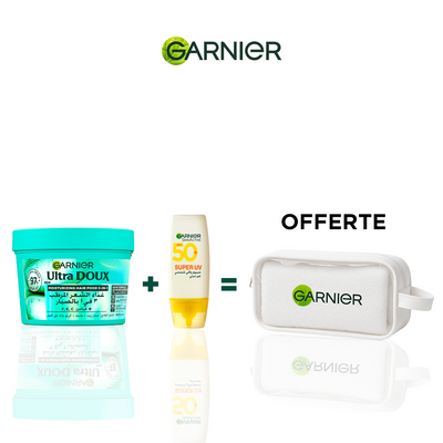 Garnier Pack Hair Food Aloe Vera + Super UV Vitamin C 30ml - Trousse Blanche OFFERTE