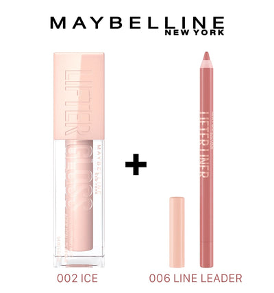 Maybelline Lifter Gloss À Lèvres Repulpant 002 Ice - Lip Liner 006 Line Leader