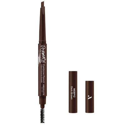 Absolute New York Eyebrow Pencil Dark Brown Soft Formula