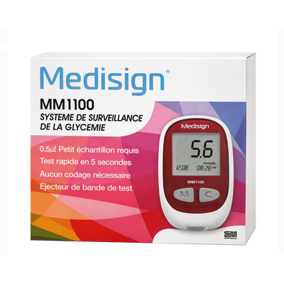 Medisign Systeme De Surveillance De La Glycemie Ref Mm1100