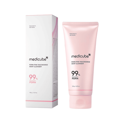 Medicube PDRN Pink Niacinamide Whip Cleanser 120G
