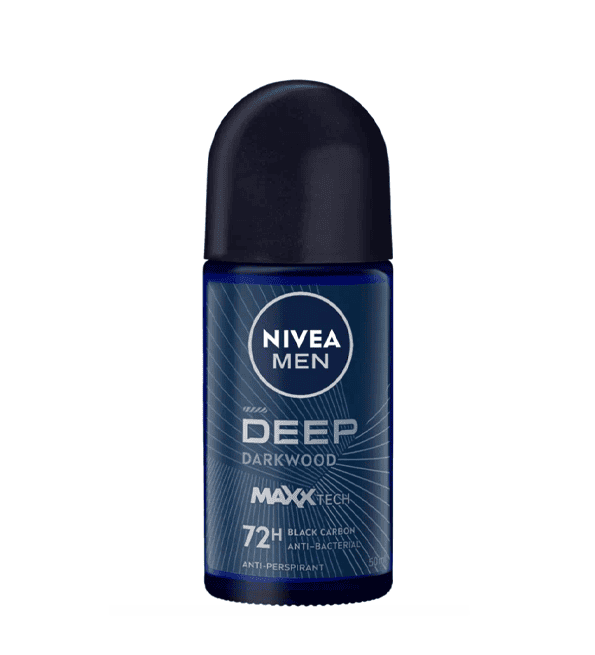 Nivea Men Deodorant Roll-On Deep Darkwood 50Ml
