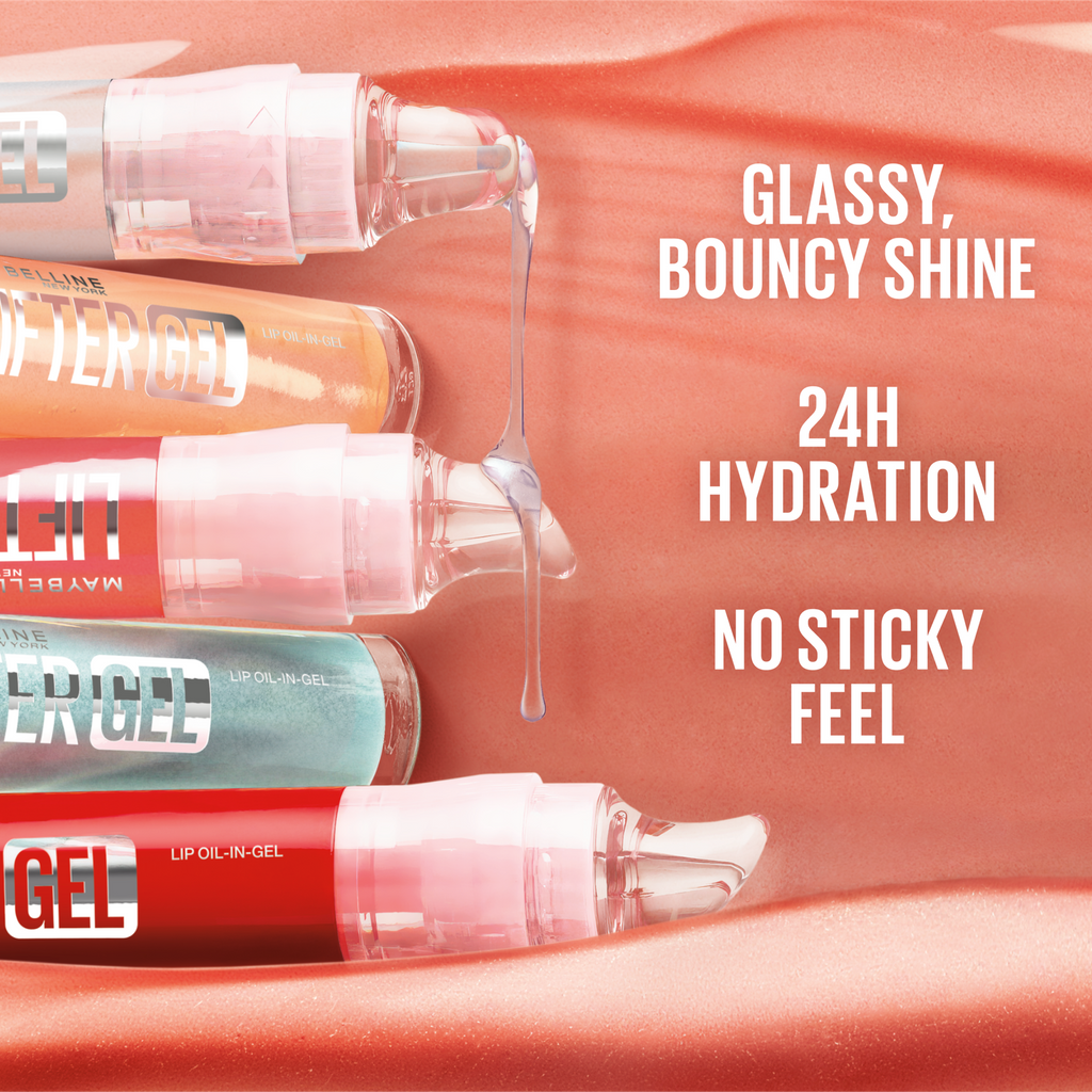 Maybelline Lifter Gel™ Oil-in-Gel Lip Gloss 001 Mintini