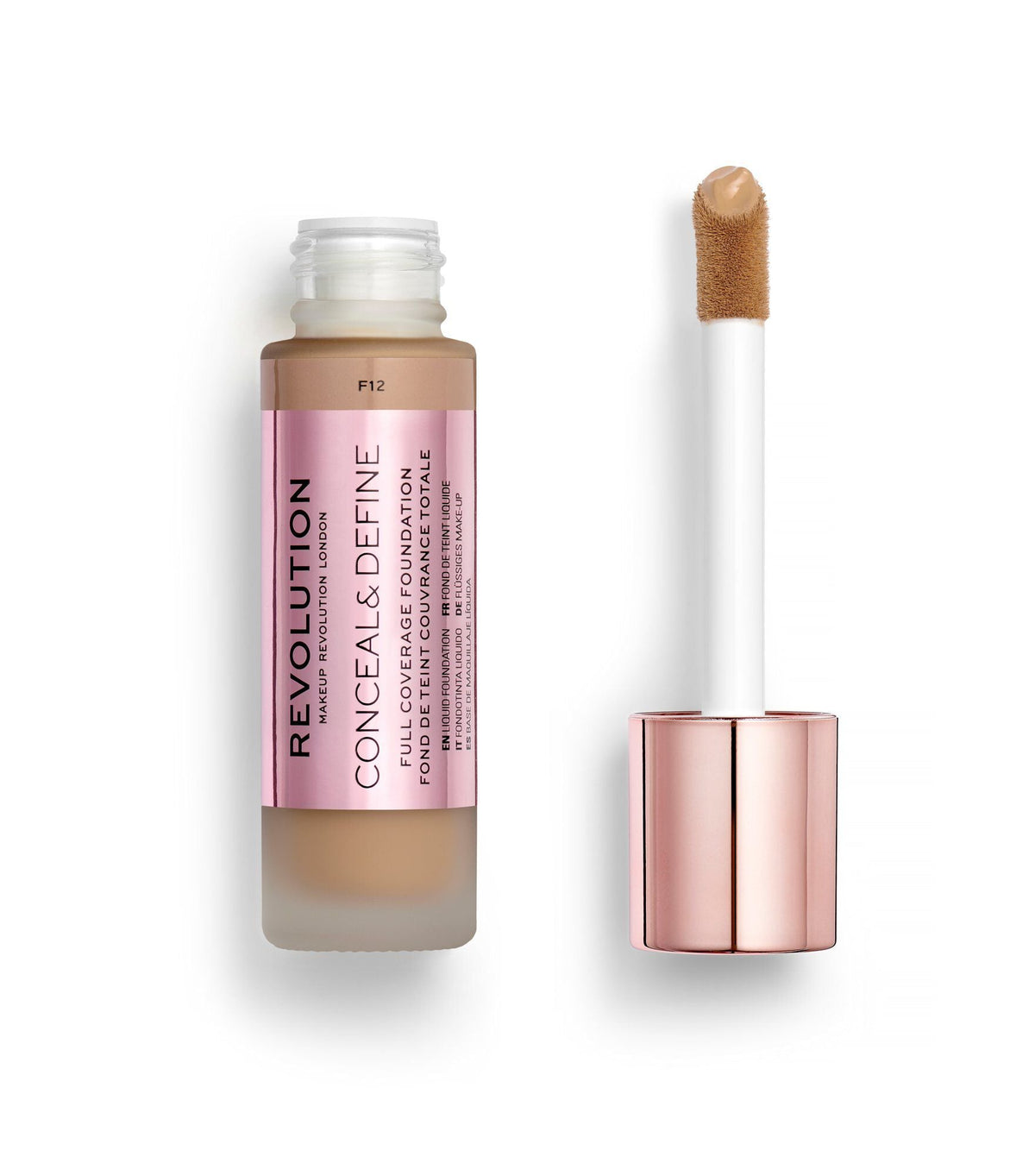 Revolution Conceal & Define Foundation F12