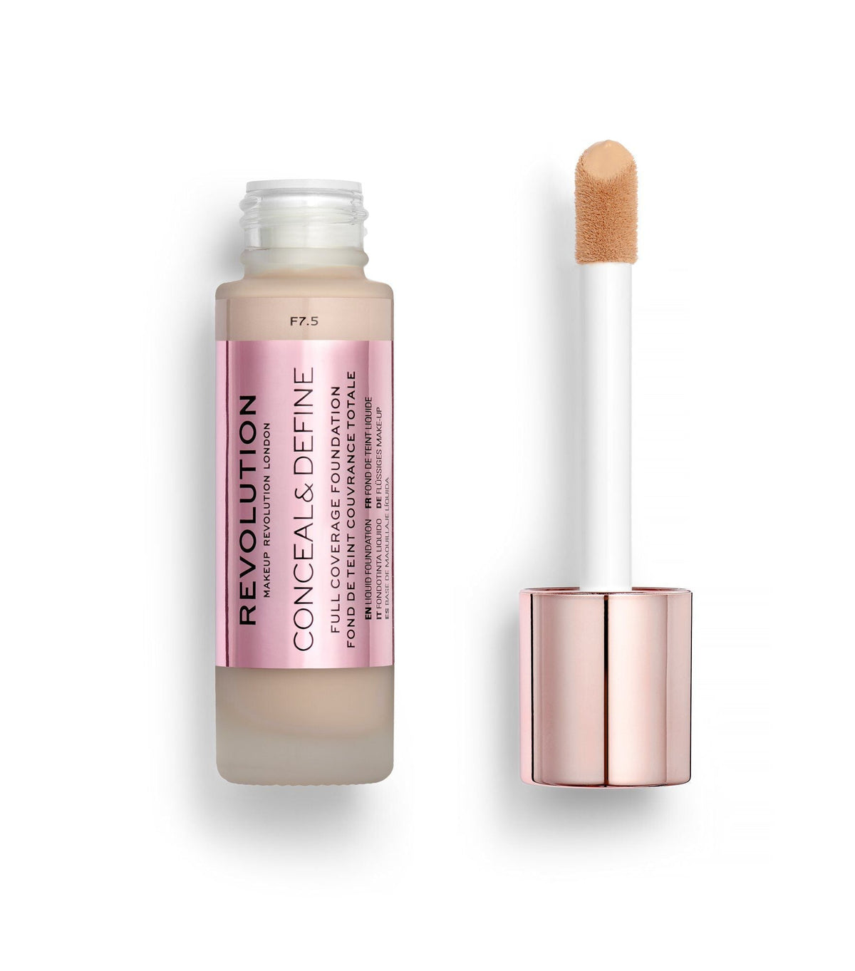 Revolution Conceal & Define Foundation F7.5