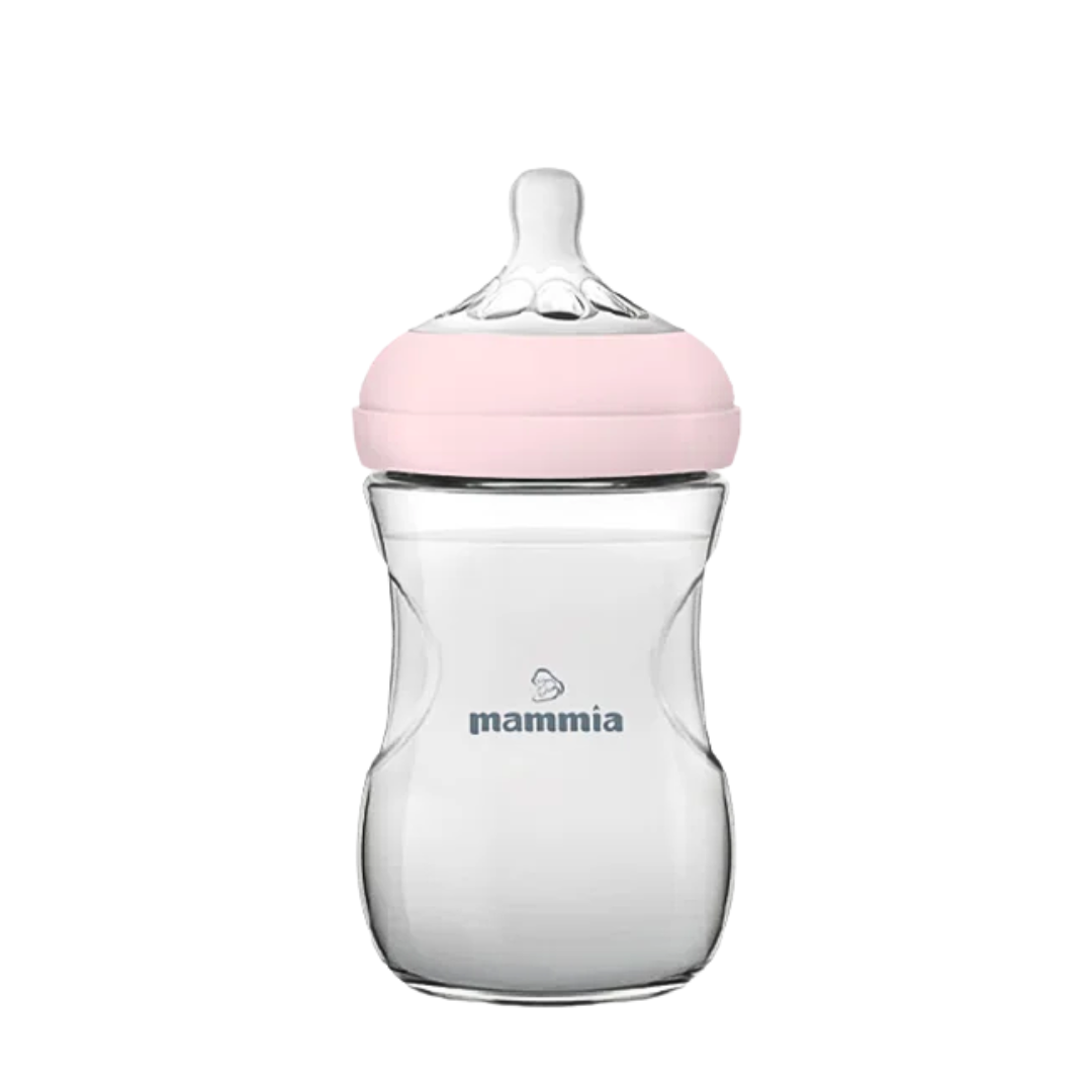 Mammia Biberon Natural Feeling 240ml Rose