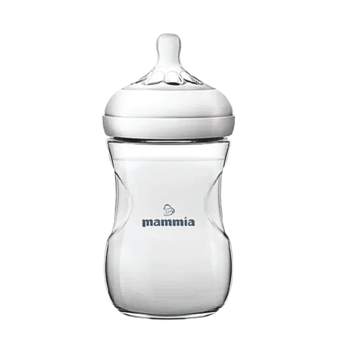 Mammia Biberon Natural Feeling 240ml Blanc
