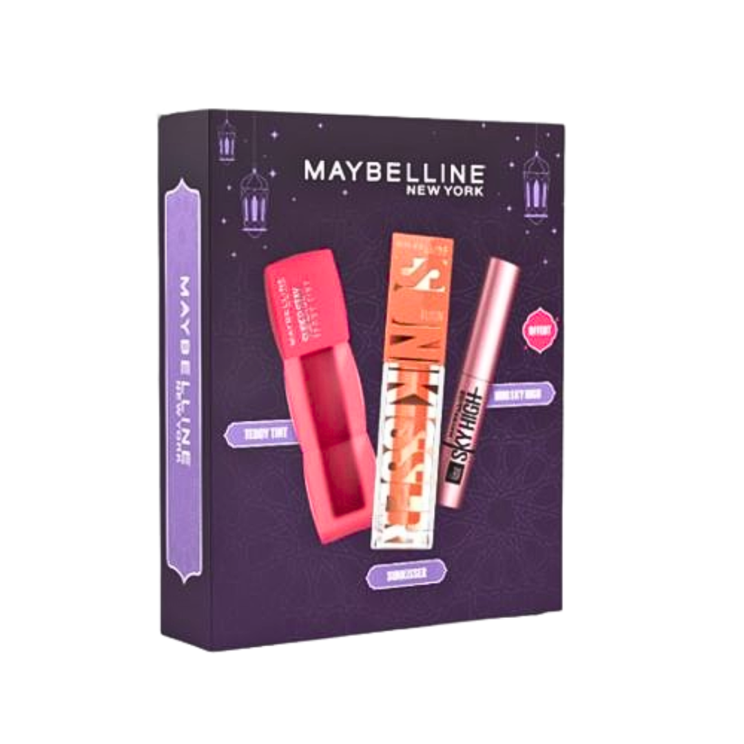 Maybelline Iftar Teddy+Skisser+Min Sky High Pack