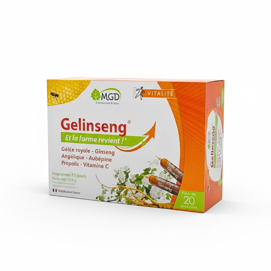 MGD Gelinseng 20 ampoules