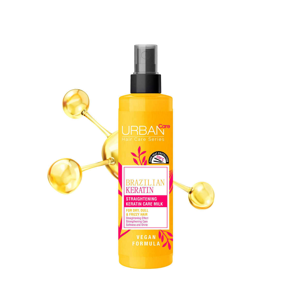 Urban Brazilian Keratin Lait De Soin A La Keratine Lissant 200 ml