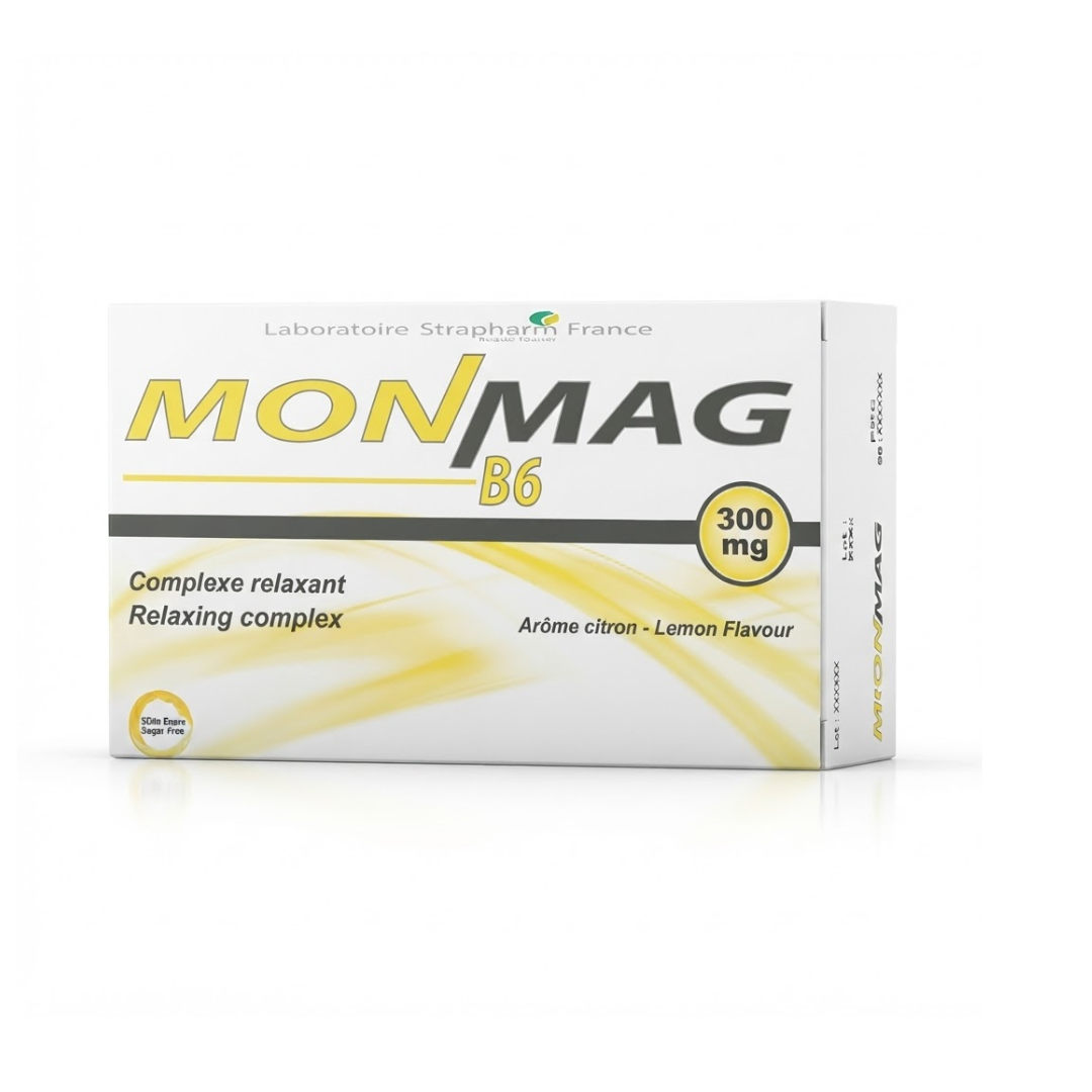 MonMag Citron 300mg 2×15 Comprimes
