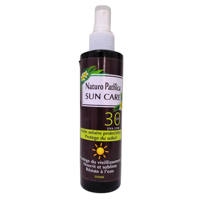 Naturo Pathica huile de solaire protectrice spf30 200ml