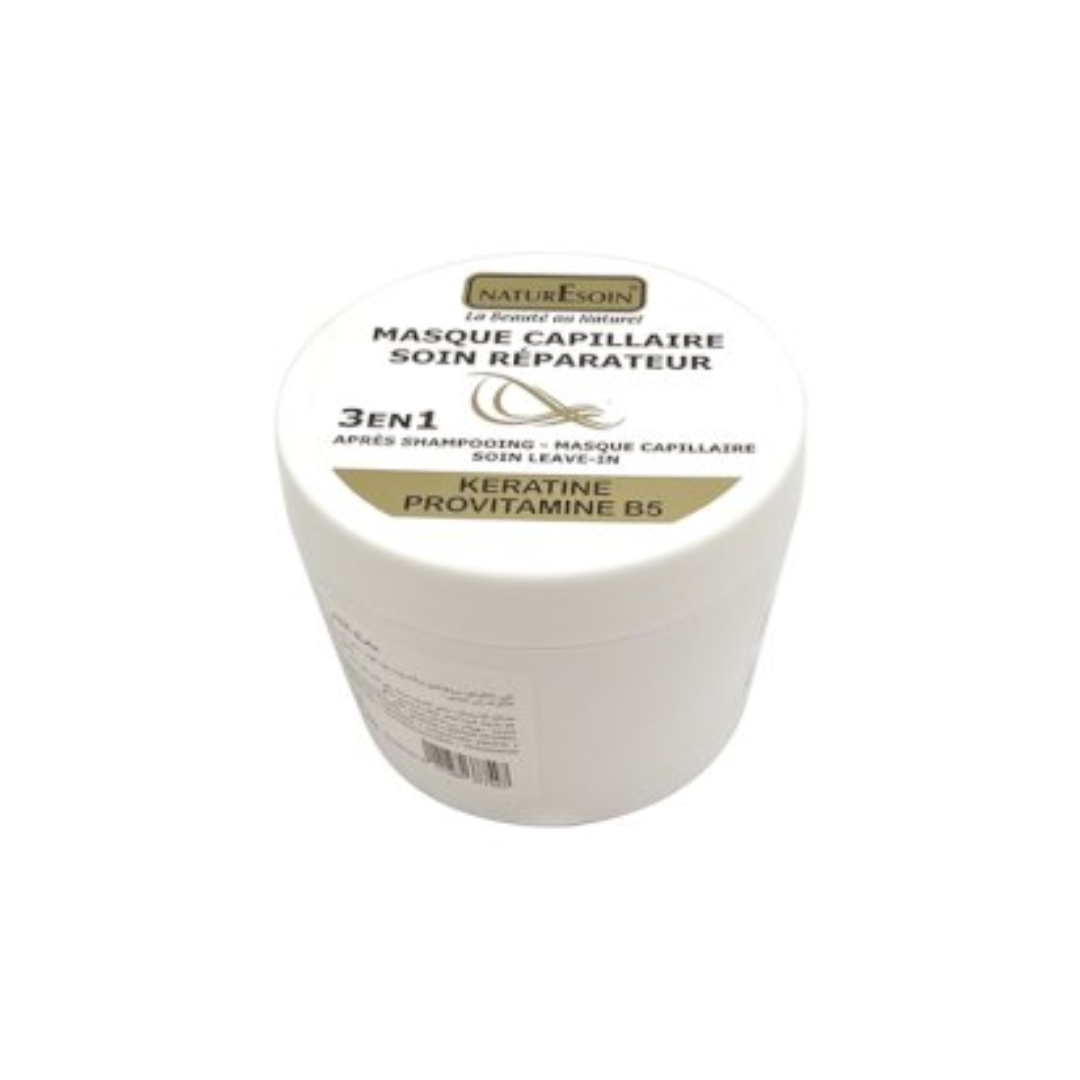 NaturEsoin Masque Capilaire Soin Reparateur en Keratine 250 ml