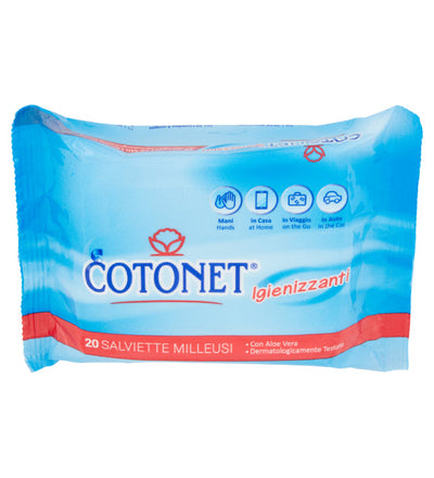 Cotonet Lingettes Mutipurpose 20 Salviette