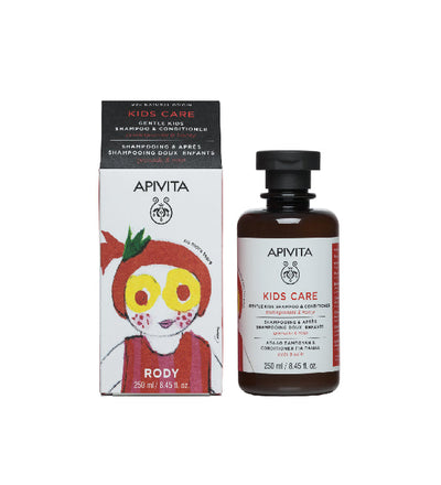 Apivita Shampooing/Apres Shampooing Grenade&Miel 250Ml