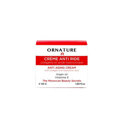 Ornature Creme Anti ride Acide Hyaluronic 50g
