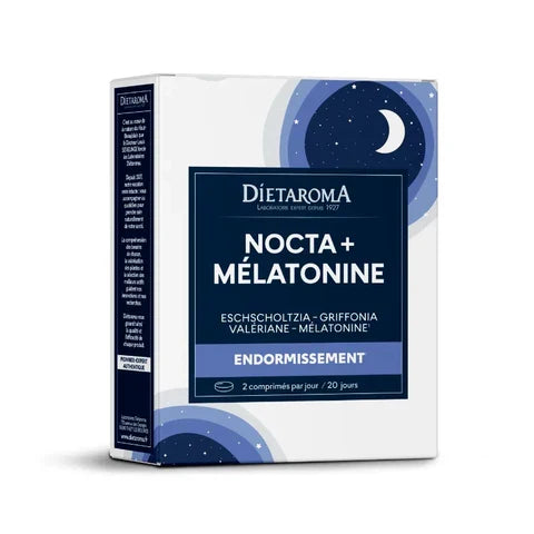 Dietaroma Nocta + Mélatonine 40 comprimés
