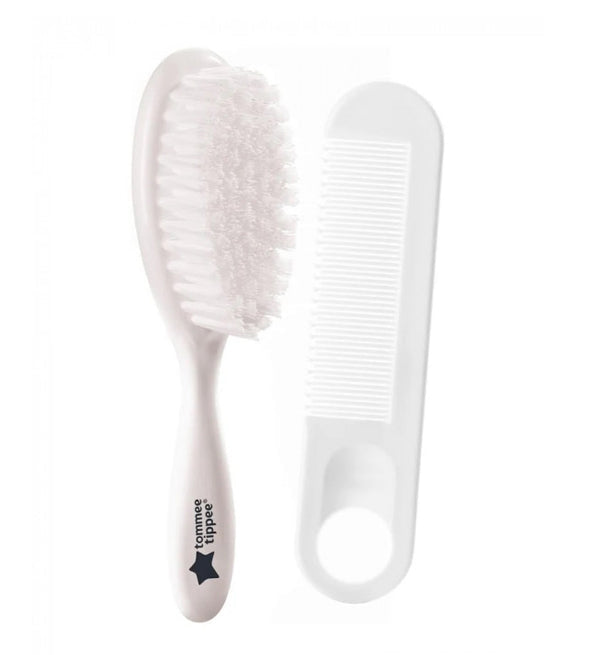 Tommee Tippee Ensemble Brosse et Peigne - Blanc