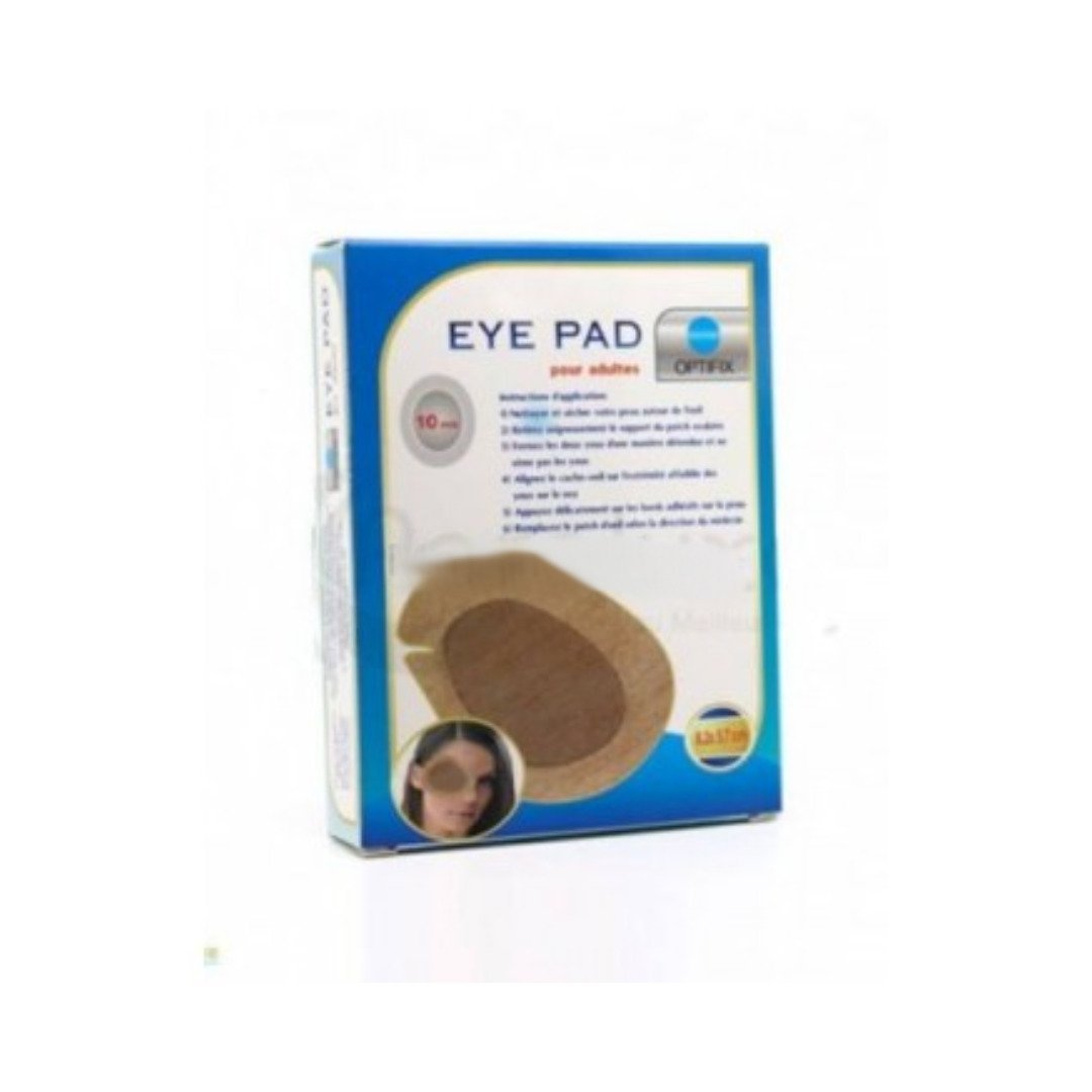 Optifix Eye Pad For Adulte 8.2×5.7 10 Pieces