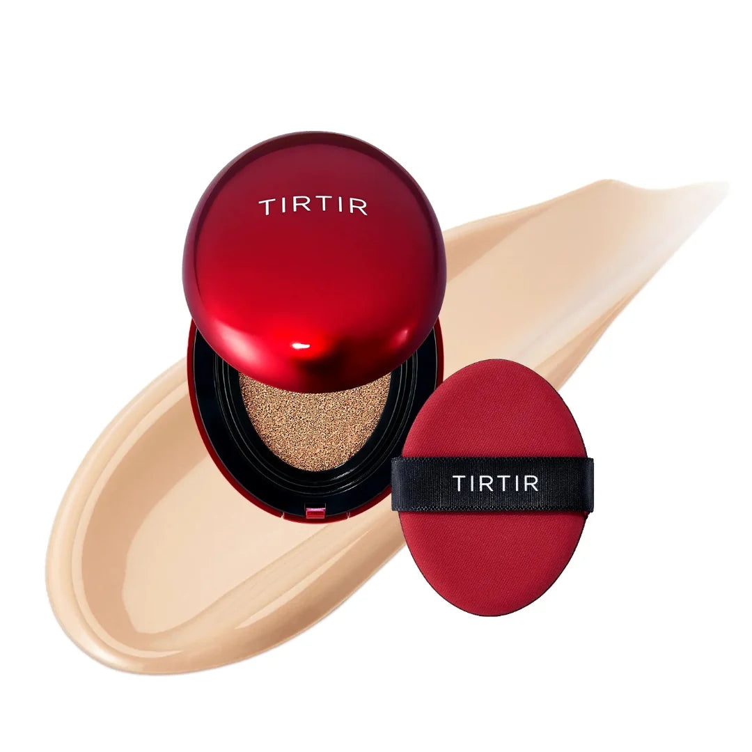 TIRTIR Mini Mask Fit Red Cushion 4.5g – Teinte 23N Sand | Haute Couvrance & Éclat Naturel