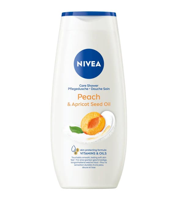 Nivea Douche De Soin Peach & Apricot Seed Oil 250 ml