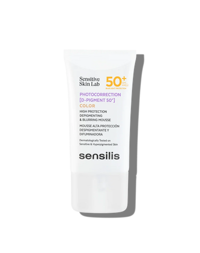 Sensilis Photocorrection [D-Pigment] SPF 50+ – Crème Solaire Anti-Taches & Éclat du Teint