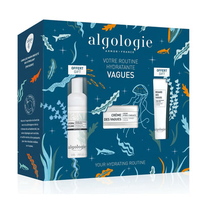 Algologie Votre Routine hydratante Crème des Vagues + Mousse + Regard