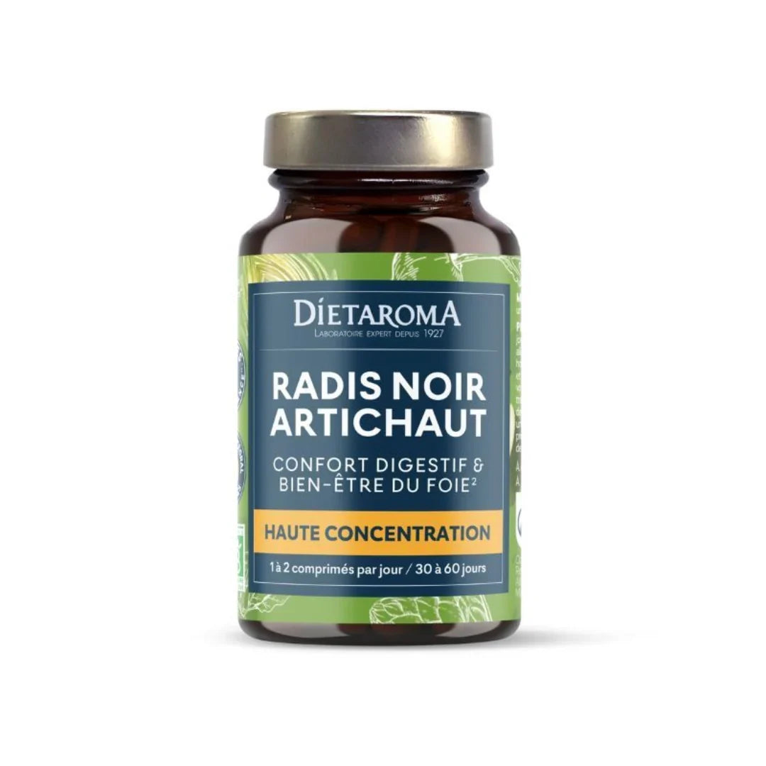 DIETAROMA C.I.P. Radis Noir et Artichaut 60 comprimés