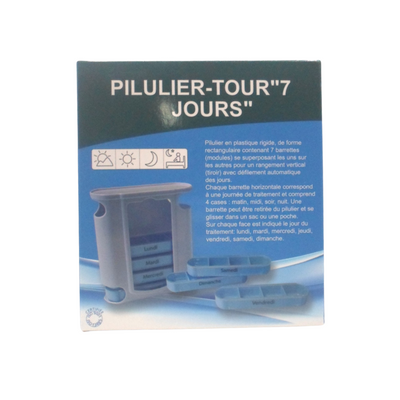 Pilulier Tour7j/28 Compartiments AM09-007