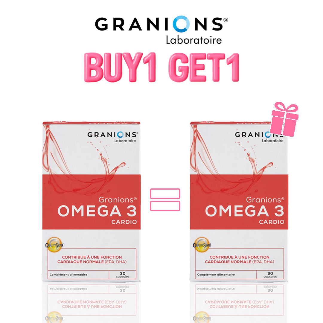Granions Omega 3 Cardio 30 Gélules - Omega 3 Cardio 30 Gélules Offerte