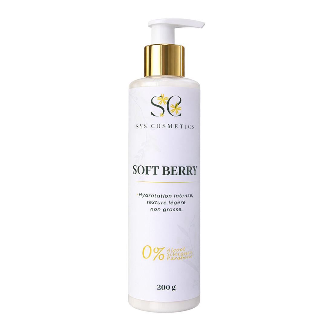 SYS Cosmetics Body Milk Soft Berry 200ml