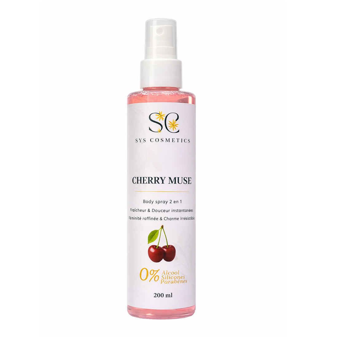 SYS Cosmetics Brume Corporelle Cherry Muse 200ml