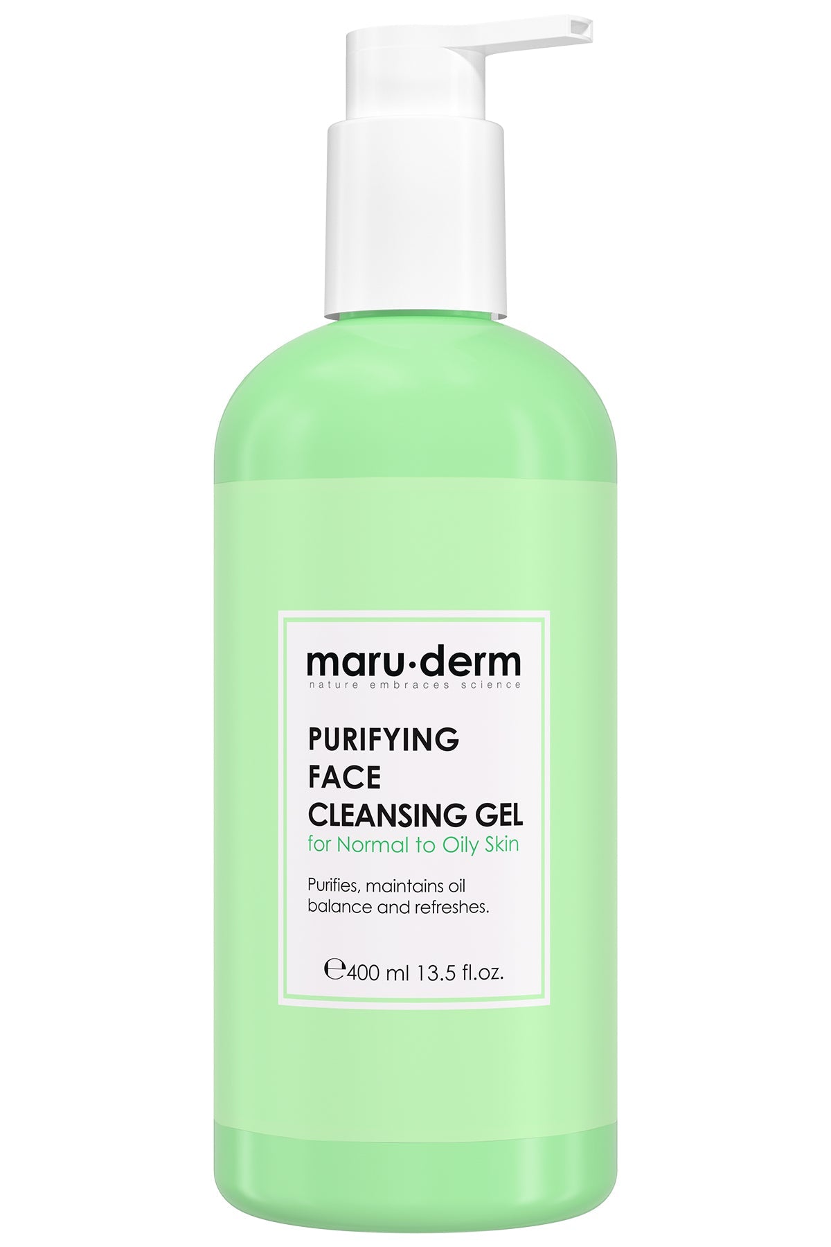 MARUDERM GEL NETTOYANT VISAGE PURIFIANT 400ML – Peau Nette & Équilibrée