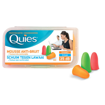 Quies Mousse Anti-Bruit - 3x2u