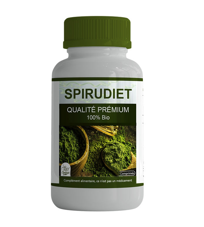 H2O Spirudiet Spiruline Qualite Premium 60 Gelules