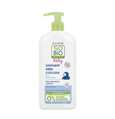 SO BIO ETIC BABY liniment oléo calcaire BIO 500 ml
