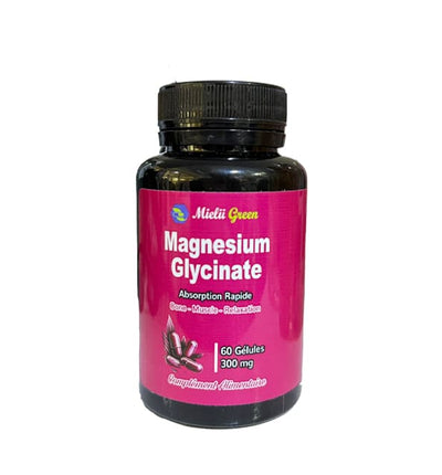 Mielii Green Magnesium Glycinate 60 Gelules 300 Mg