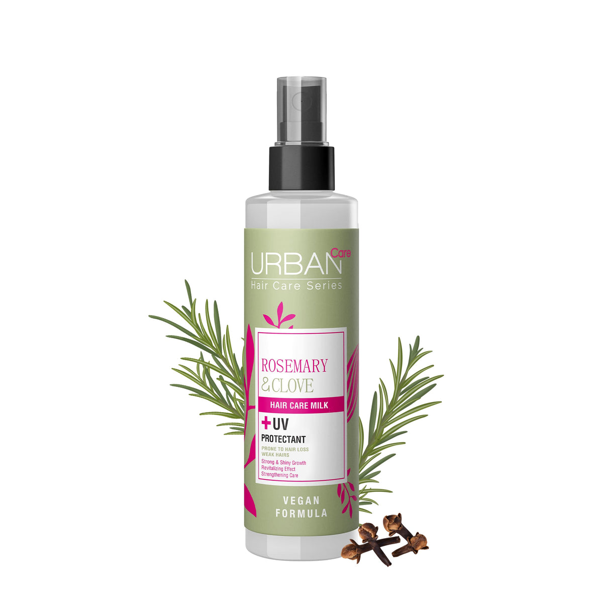 Urban Care Lait Capillaire Au Rosemary & Clove + Protection Uv 200 ml