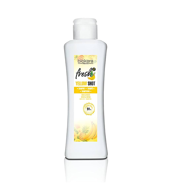 Biokera Fresh Yellow Shot Shampoing 300 ml