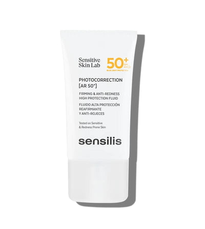 Sensilis Photocorrection AR SPF 50+ 40ml – Crème Solaire Anti-Rougeurs & Haute Protection Peaux Sensibles