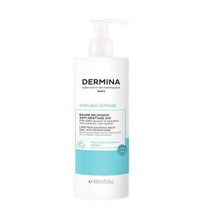 Dermina Atolina Intense Baume Relipidant Anti Grattage 24 H 400 ml