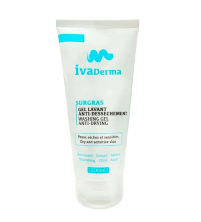 Ivaderma Gel Surgras Nettoyant Anti Dessechement 200Ml