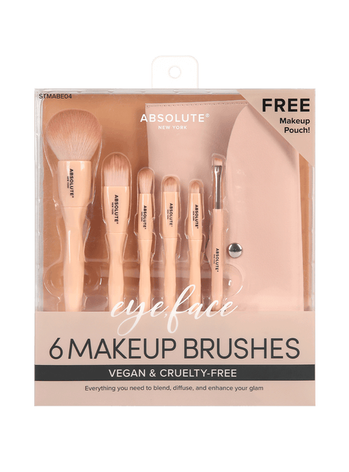 ABSOLUTE NEW YORK Nude Essentials Makeup Brush Se