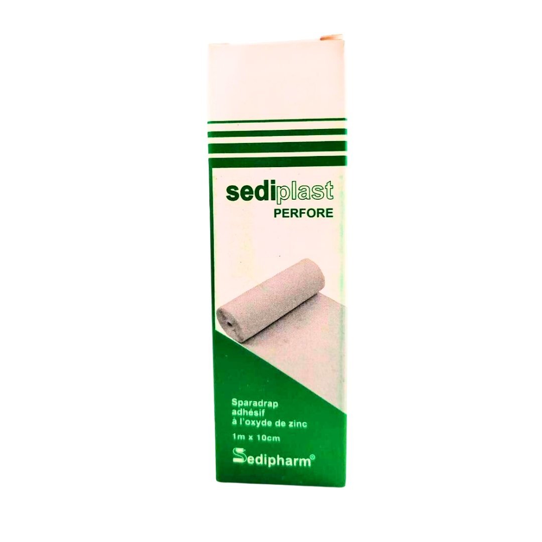 Sediplast Sparadrap Perfore Blanc 1m x 10cm