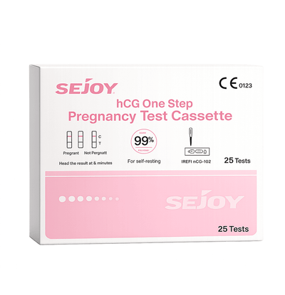 Sejoy Hcg One Step Test De Grossesse Pack De 25 Tests