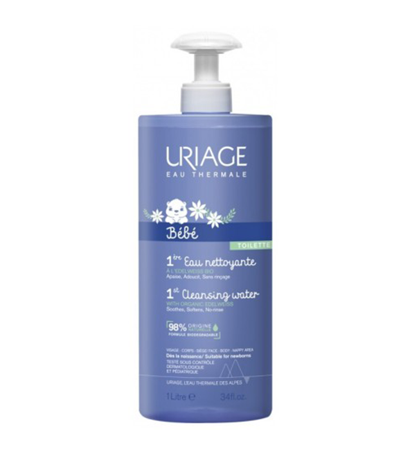 Uriage Bébé 1Ere Eau Nettoyante 1 L