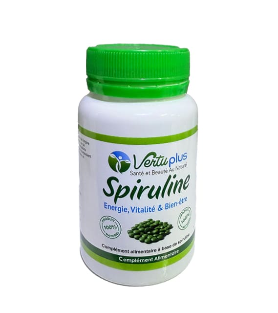 Vertuplus Spiruline 500 Mg 100 Comprimes